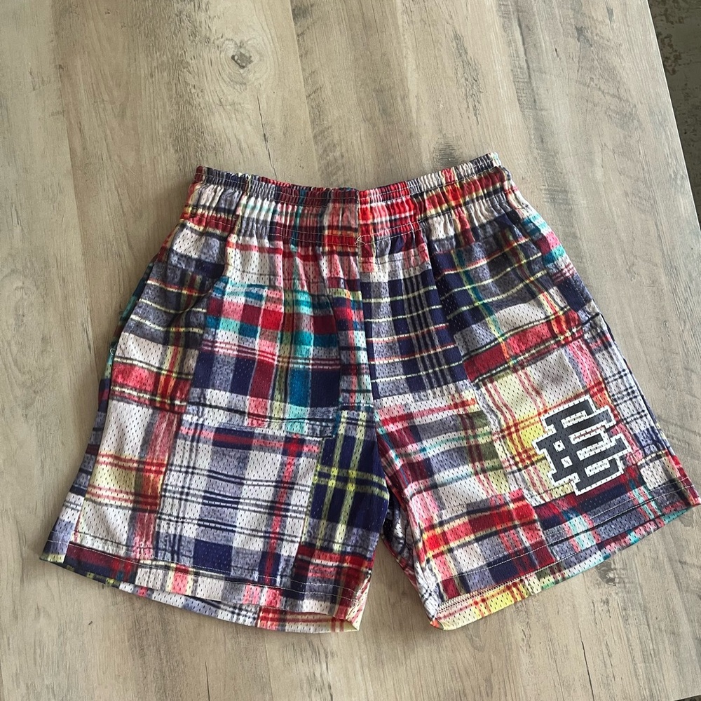 Eric Emanuel women’s plaid shorts